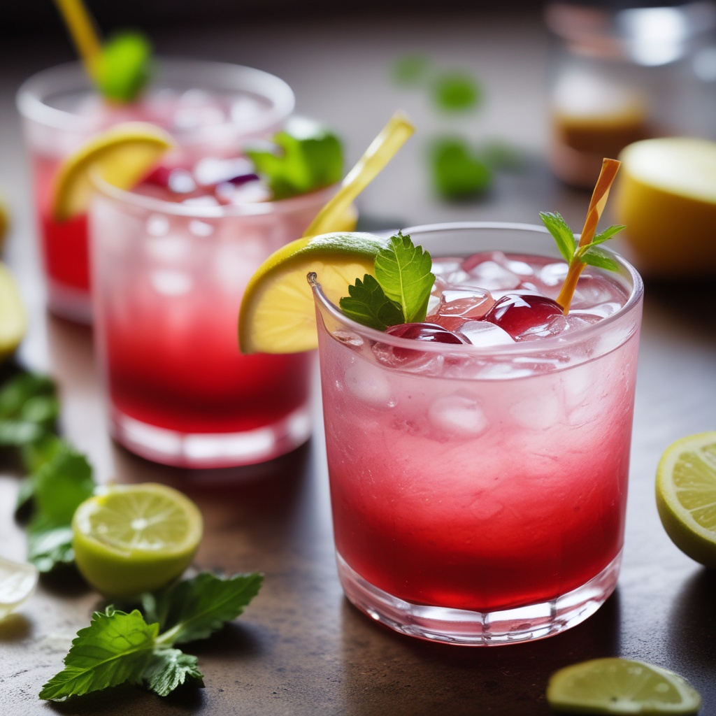 Refreshing cocktail